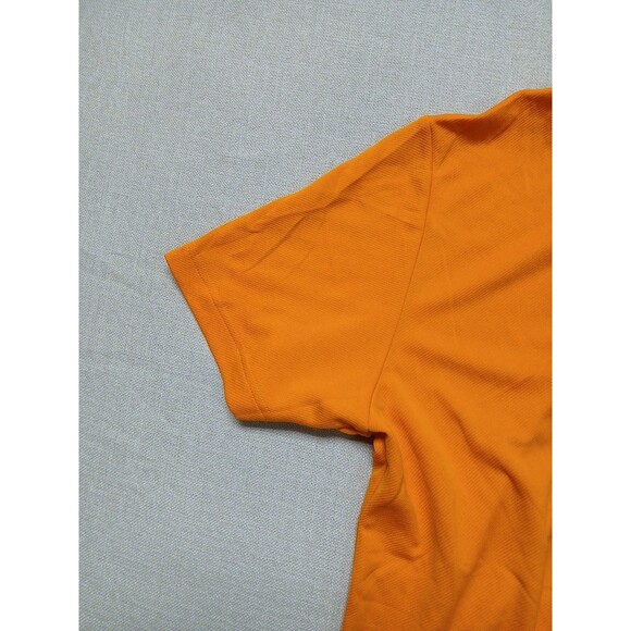 Puma Sport Lifestyle Men’s Orange Short Sleeve Golf Polo Shirt Size Large - Picture 10 of 13